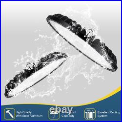 6-Pack 200W UFO High Bay Light, Commercial Warehouse Garage LED Light Fixtures