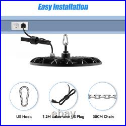 6 Pack 200W UFO LED High Bay Light Industrial Factory Warehouse Shop Commercia