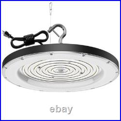 6 Pack 200W UFO LED High Bay Light Shop Industrial Commercial Factory Warehouse