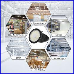 6 Pack 200W UFO LED High Bay Light Shop Industrial Commercial Factory Warehouse