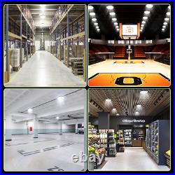 6 Pack 300W UFO LED High Bay Light Industrial Factory Warehouse Shop Commercial