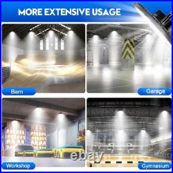 6 Pack 300W UFO LED High Bay Light with Motion Sensor Smart High Bay LED Light