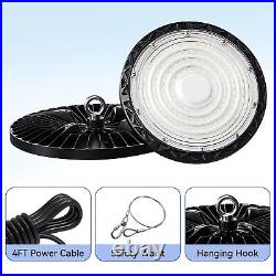 6 Pack 300W UFO Led High Bay Light 300 Watts Commecial Shop Garage Light Fixture