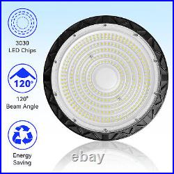 6 Pack 300W UFO Led High Bay Light 300 Watts Commecial Shop Garage Light Fixture