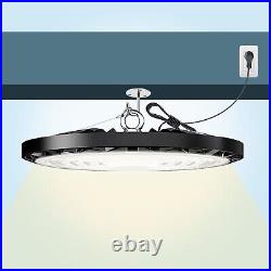 6 Pack 300W UFO Led High Bay Light 300 Watts Commecial Shop Garage Light Fixture