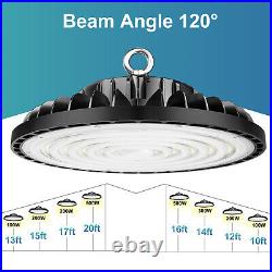 6 Pack 300W UFO Led High Bay Light Commercial Industrial Warehouse Factory Light
