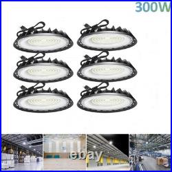6 Pack 300W UFO Led High Bay Light Industrial Commercial Warehouse Shop Light