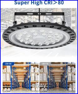 6 Pack LED High Bay Light 100W Supermarket Garage Gym Barn Warehouse Area Light