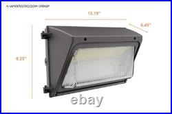 6 -Pack Outdoor Led Wall Pack Light CCT Adjustable 60/90/100/120W with photocell
