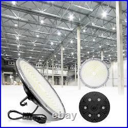 6 Pack UFO Led High Bay Light 150W Warehouse Factory Commercial Light Fixtures