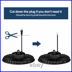 6 Pcs 100W UFO Led High Bay Lights Industrial Commercial Garage Gym Shop Light