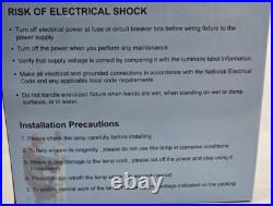 6x LED Wall Pack Lights 60W 9000lm Commercial Outdoor Security Lighting IP65