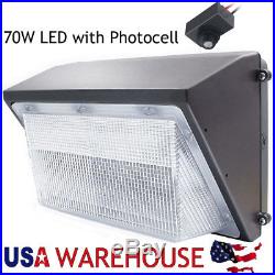 70W 100W 125W LED Wall Pack Security Light Fixture For Outdoor Warehouse Lights