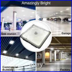 70W LED Canopy Light Commerical Outdoor Gas Station Square LED Lights IP65 4Pack