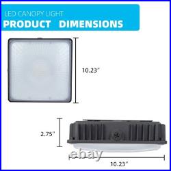 70W LED Gas Station Canopy Ceiling Light Outdoor Parking Lot Garage IP65 Lights