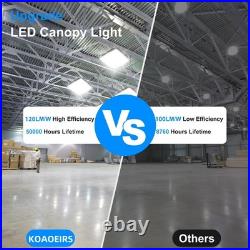 70W LED Gas Station Canopy Ceiling Light Outdoor Parking Lot Garage IP65 Lights