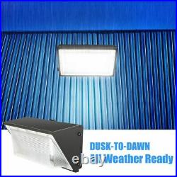 70W LED Wall Pack Light 5500K Commercial Security Lamp Dusk to Dawn IP65 Outdoor