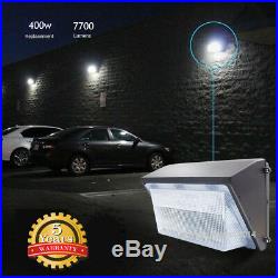 70 Watt LED Wall Pack Security Light Outdoor Wall Mount Parking Lot Light 5500K