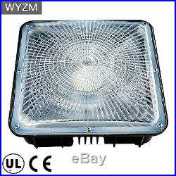 70w LED Canopy Light Commercial High Bay Light Fixture 6900 Lumen 5000K-Set of 6