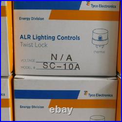(72-Pack) NEW Tyco ALR SC-10A Shorting Cap Twist Lock Lighting Controls Case Lot