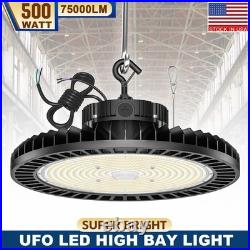 75000Lumens LED UFO High Bay Light 500With400With300W Commercial Warehouse 100V-277V