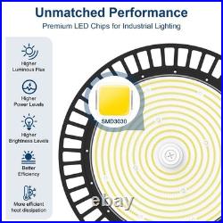 75000Lumens LED UFO High Bay Light 500With400With300W Commercial Warehouse 100V-277V