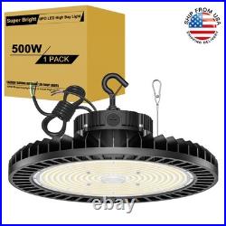 75000Lumens LED UFO High Bay Light 500With400With300W Commercial Warehouse 100-277V