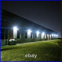 80W LED Wall Pack Light Garage Garden Outdoor Dusk To Dawn Light ETL DLC 5000K