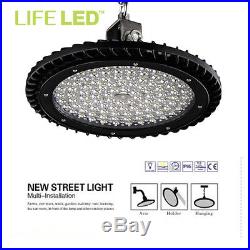 80W UFO LED High Bay Light White Waterproof Lighting Fixture Warehouse Factory