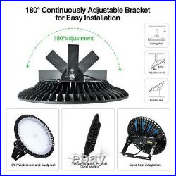 8PACK 100W UFO LED High Bay Light lamp GYM Factory Warehouse Industrial Lighting