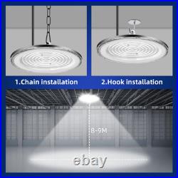 8PACK 500W Super Bright Warehouse LED UFO High Bay Lights Factory Shop GYM Lamp 8PACK 500W Super Bright Warehouse LED UFO High Bay Lights Factory Shop GYM Lamp