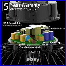 8PCS 150W UFO LED High Bay Light Shop Work Warehouse Industrial Lighting 5000K