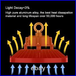 8PCS 150W UFO LED High Bay Light Shop Work Warehouse Industrial Lighting 5000K