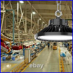 8PCS 200W UFO Led High Bay Light Warehouse Factory Led Commercial Light Fixtures
