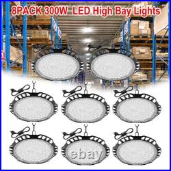 8Pack 300W UFO LED High Bay Light Shop Industrial Commercial Factory Warehouse 8Pack 300W UFO LED High Bay Light Shop Industrial Commercial Factory Warehouse