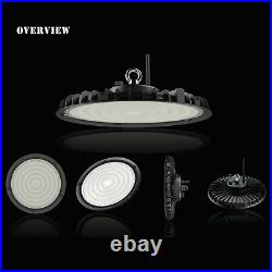 8Pack 300W UFO LED High Bay Light Warehouse Factory Commercial Light Fixture
