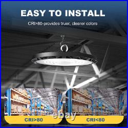 8Pack 300W UFO Led High Bay Light Commercial Industrial Warehouse Led Shop Light