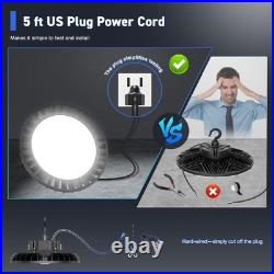 8Pack UFO High Bay Area Lighting 150With120With90W 4500K/5000K/5700K LED Shop Lights