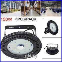 8X150W UFO LED High Bay Light Gym Factory Warehouse Industrial Shed Lighting