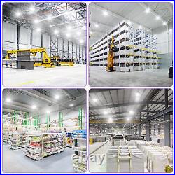 8X 150W Warehouse LED High Bay Lights Factory Shop GYM Light Lamp Motion Sensor