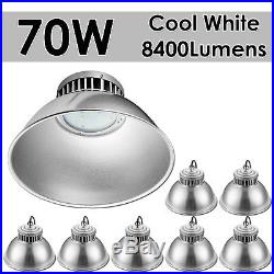 8X 70W LED High Bay Light Commercial Warehouse Industrial Factory Shed Lamp 110V