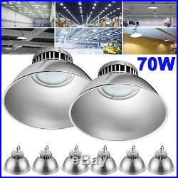 8X 70W LED High Bay Light Lamp Factory Warehouse Industrial Roof Shed Lighting