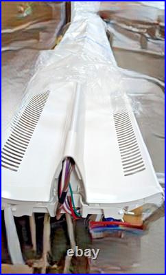 8' LED Luminaire Fixture 10,400 Lumens 4,000K Single Or Continuous 120 or 277V