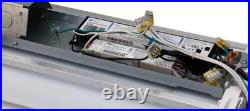 8' LED Luminaire Fixture 10,400 Lumens 4,000K Single Or Continuous 120 or 277V