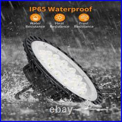 8 Pack 100W UFO Led High Bay Light Factory Warehouse Commercial Led Shop Lights
