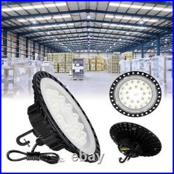 8 Pack 100W UFO Led High Bay Light Factory Warehouse Commercial Led Shop Lights