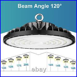 8 Pack 100W UFO Led High Bay Light Gym Commercial Industrial Warehouse Light