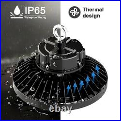 8 Pack 150W UFO Led High Bay Light Warehouse Factory Commercial Light Fixtures