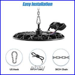 8 Pack 200W UFO LED High Bay Light Factory Commercial Warehouse Lighting Fixture 8 Pack 200W UFO LED High Bay Light Factory Commercial Warehouse Lighting Fixture