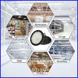 8 Pack 200W UFO LED High Bay Light Shop Industrial Commercial Factory Warehouse